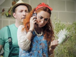 Im Kloster ist der Teufel los